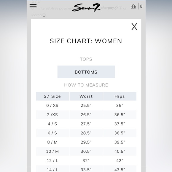 Seven NWOT Denim Jogger Pants size 8 - Picture 11 of 11